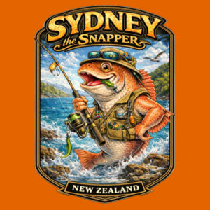 Sydney The Snapper - Thread Project Unisex Epic Tee Design