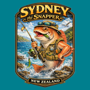 Sydney The Snapper - Thread Project Womens Diva Tee Design