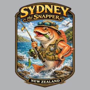 Sydney The Snapper - AS Colour Mens Supply Hood Design