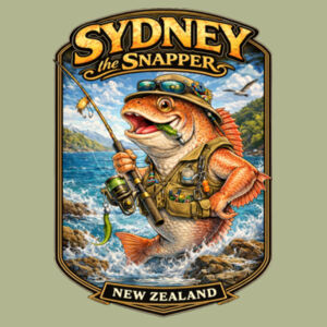 Sydney The Snapper - AS Colour Womens Stencil Hood Design