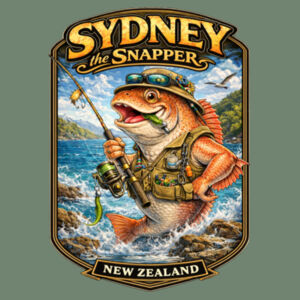 Sydney The Snapper - AS Colour Womens Premium Hood Design