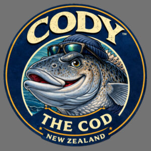 Cody The Cod - Cloke Mens Maverick 360 Hoodie Design