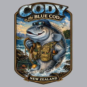 Cody The Cod - AS Colour Womens Supply Hood Design