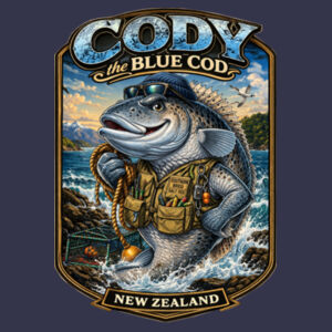 Cody The Cod - AS Colour Kids Supply Hood Design