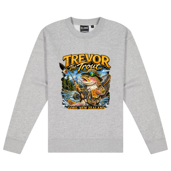 Trevor The Trout Hoodie Thumbnail
