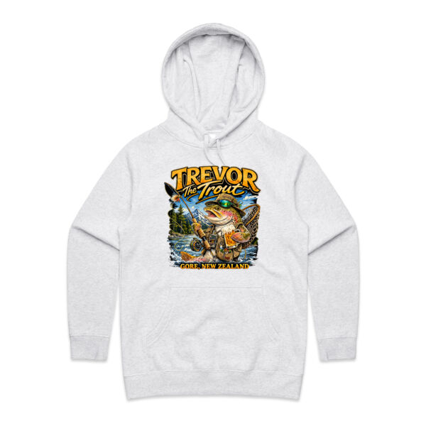 Trevor The Trout Hoodie Thumbnail
