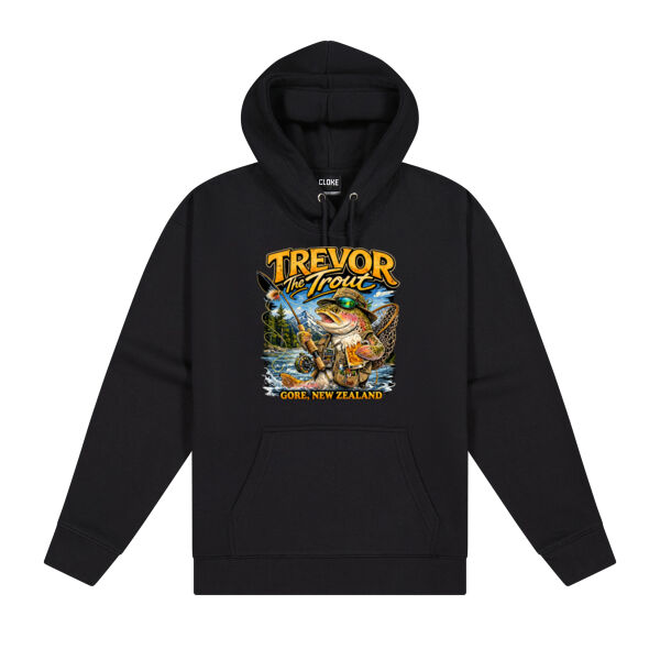 Trevor The Trout Hoodie Thumbnail