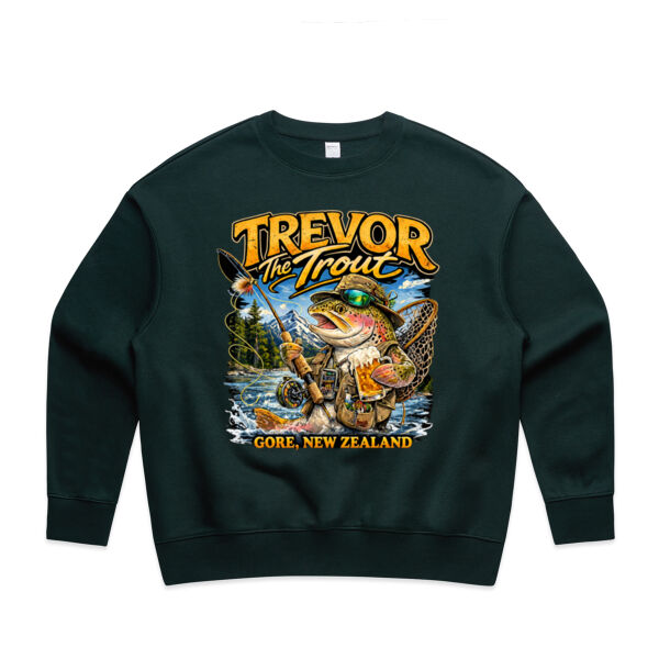 Trevor The Trout Hoodie Thumbnail