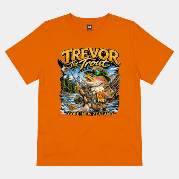 Trevor The Trout Hoodie Thumbnail