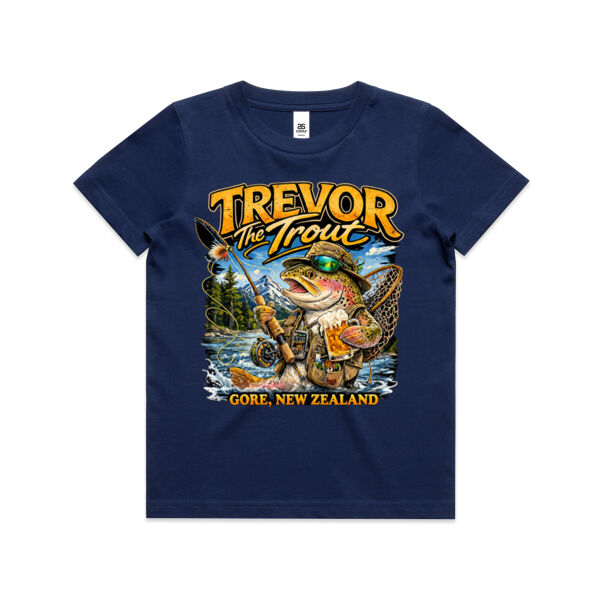 Trevor The Trout Hoodie Thumbnail