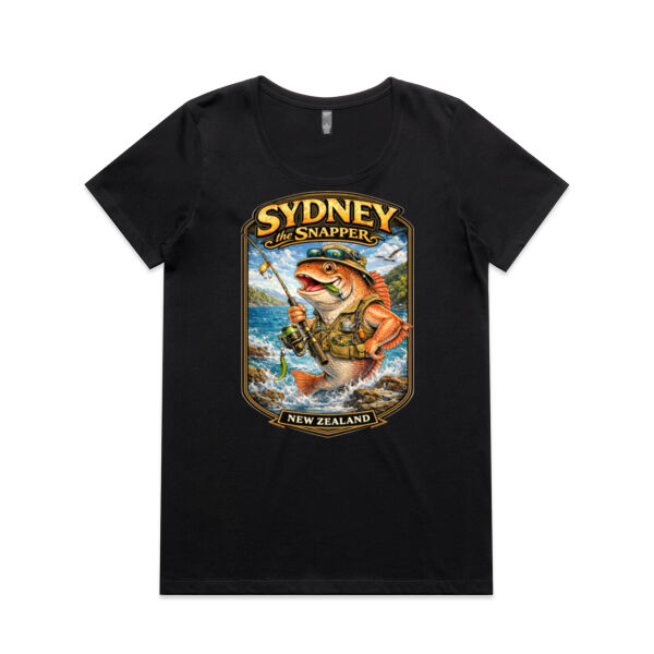 Sydney The Snapper - AS Colour Womens Maple Scoop Tee Thumbnail