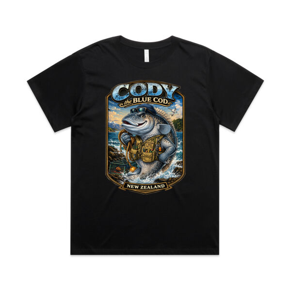 Cody The Cod - AS Colour Womens Martina Boyfriend Tee Thumbnail