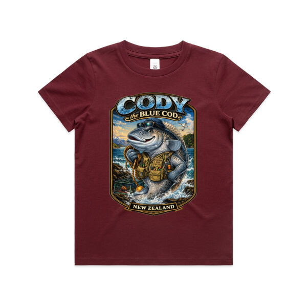 Cody The Cod - AS Colour Youth Staple Tee Thumbnail