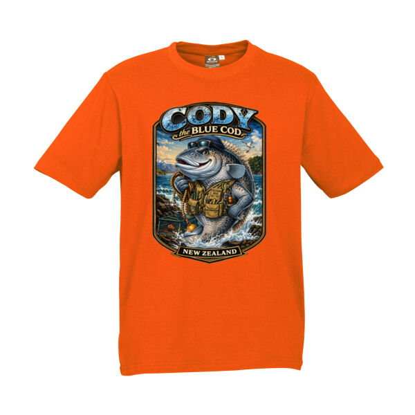Cody The Cod - Biz Collection Kids Ice Tee Thumbnail