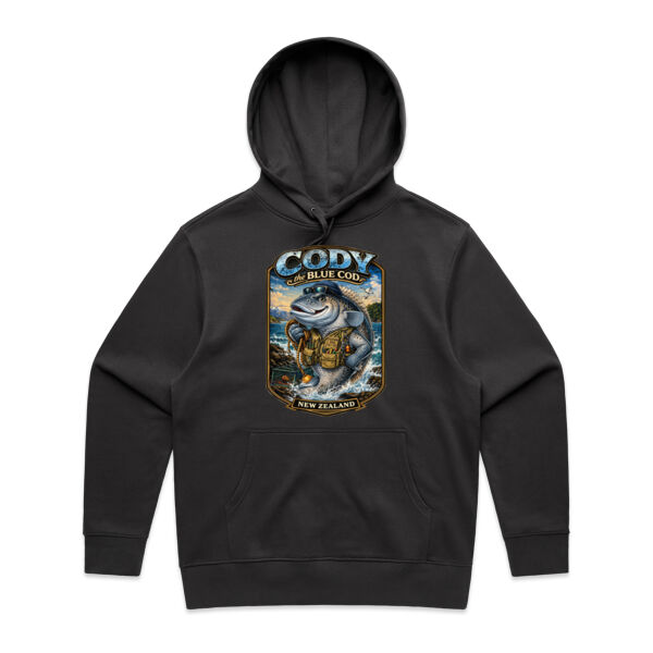 Cody The Cod - AS Colour Mens Heavy Hood Thumbnail