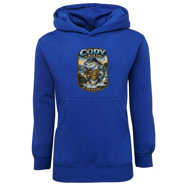 Cody The Cod - JB's Kids Fleecy Hoodie Thumbnail